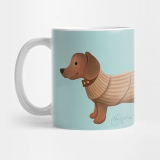 Sweater Weather Pup Mug